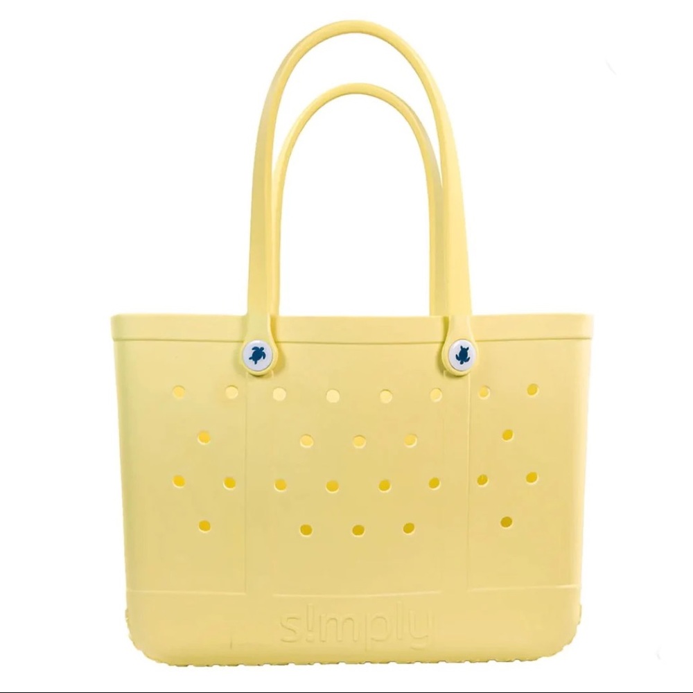 Large Simply Tote in yellow - similar to Bogg Bag